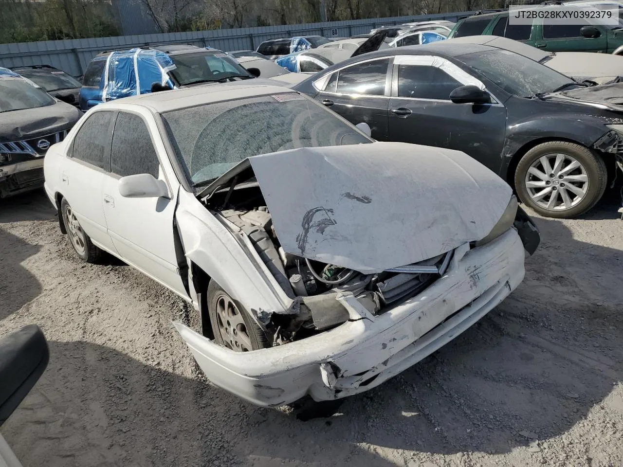 2000 Toyota Camry Le VIN: JT2BG28KXY0392379 Lot: 66634644