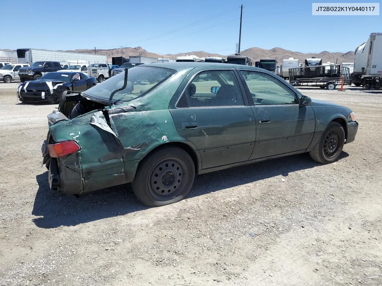 2000 Toyota Camry Ce VIN: JT2BG22K1Y0440117 Lot: 69445304