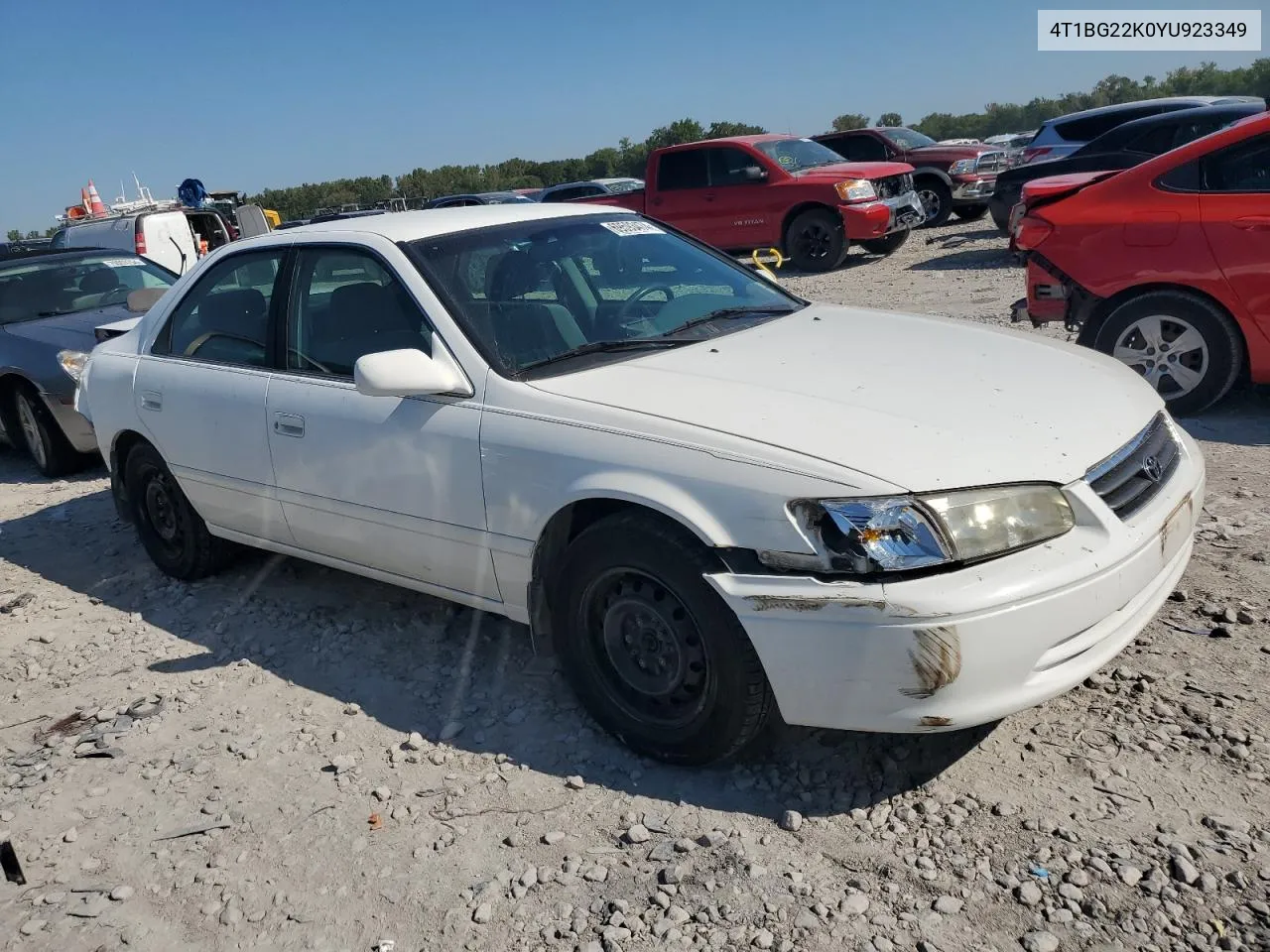 2000 Toyota Camry Ce VIN: 4T1BG22K0YU923349 Lot: 69593474