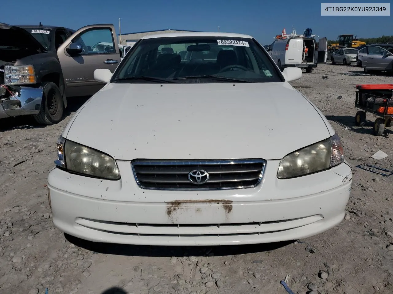 2000 Toyota Camry Ce VIN: 4T1BG22K0YU923349 Lot: 69593474