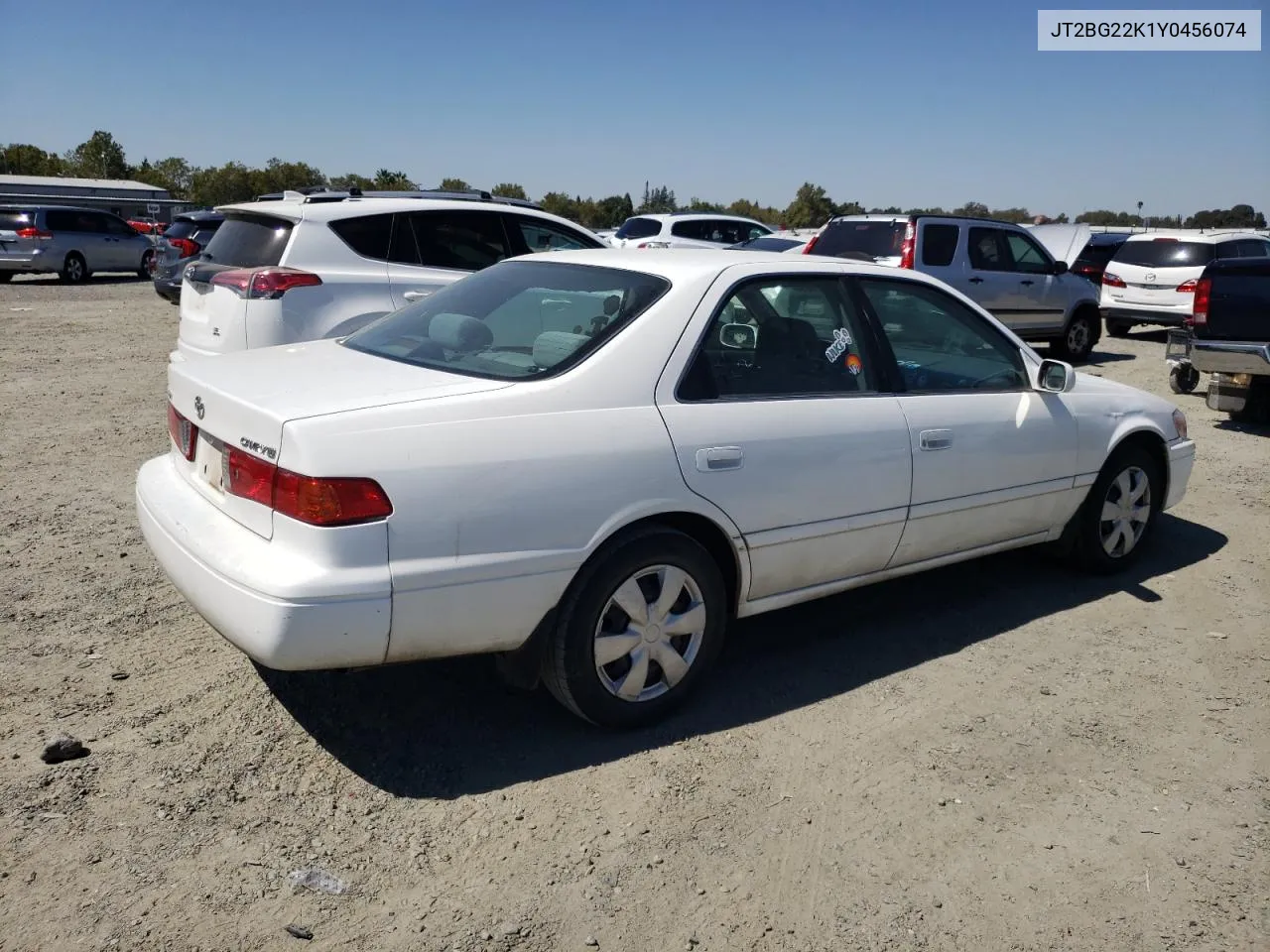 2000 Toyota Camry Ce VIN: JT2BG22K1Y0456074 Lot: 69720814