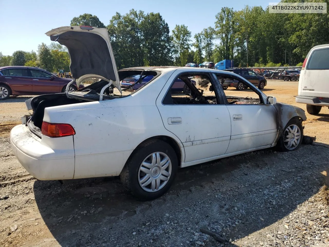 2000 Toyota Camry Ce VIN: 4T1BG22K2YU971242 Lot: 69970174