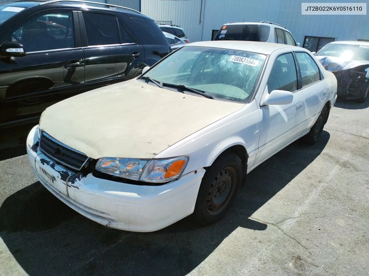 2000 Toyota Camry Ce VIN: JT2BG22K6Y0516110 Lot: 70083164