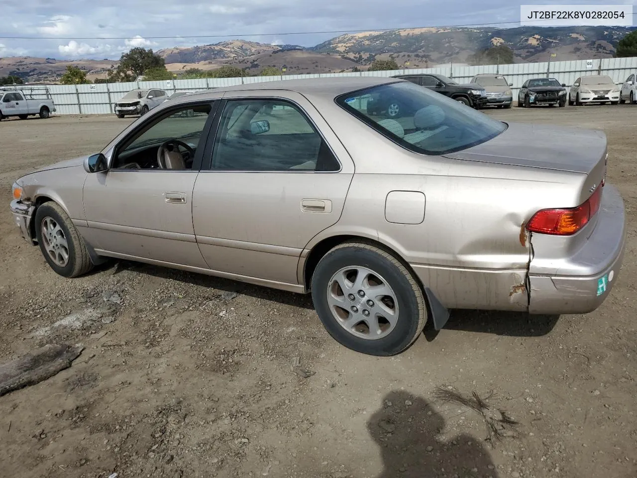 2000 Toyota Camry Ce VIN: JT2BF22K8Y0282054 Lot: 70715604