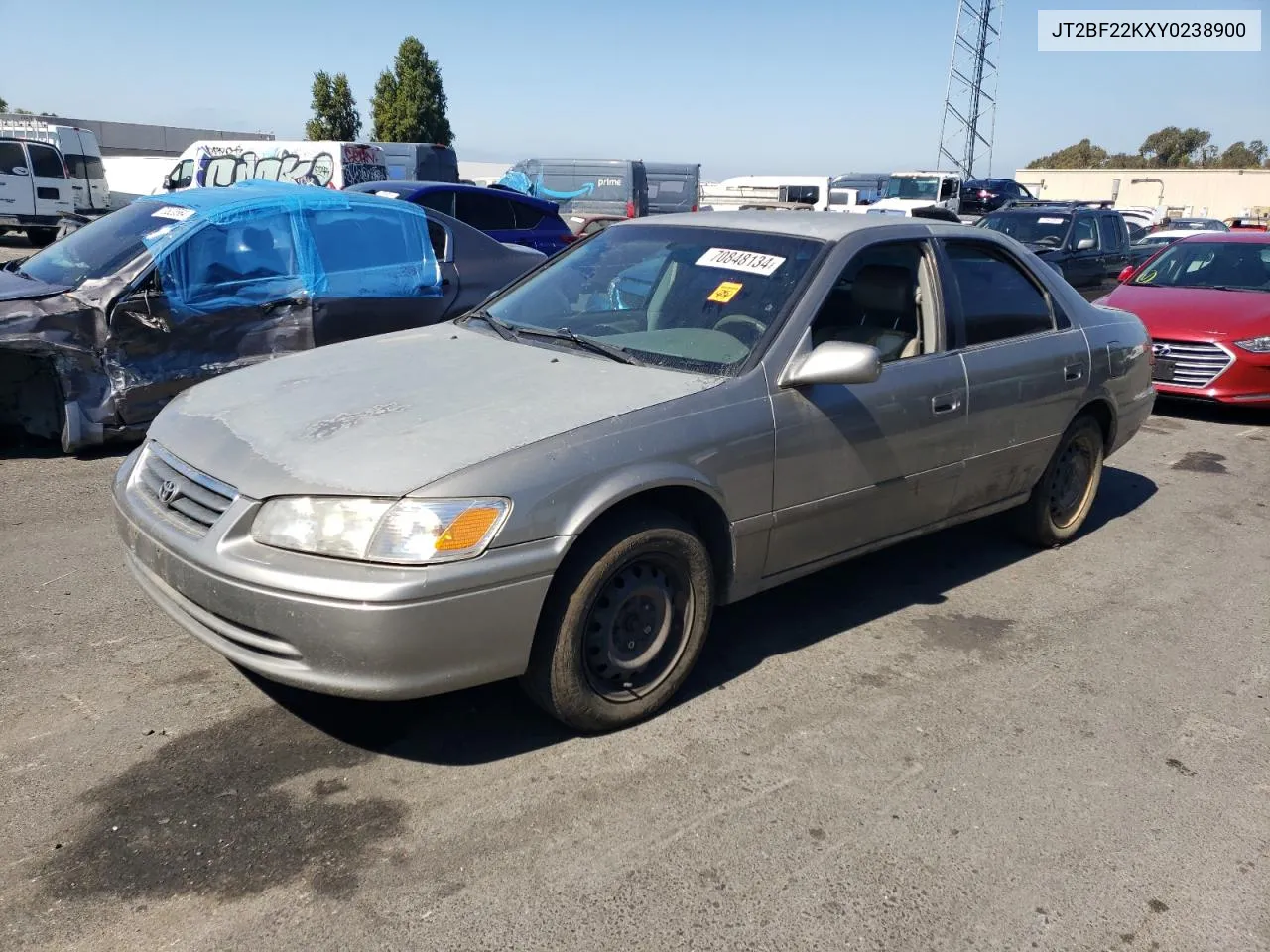 2000 Toyota Camry Ce VIN: JT2BF22KXY0238900 Lot: 70848134