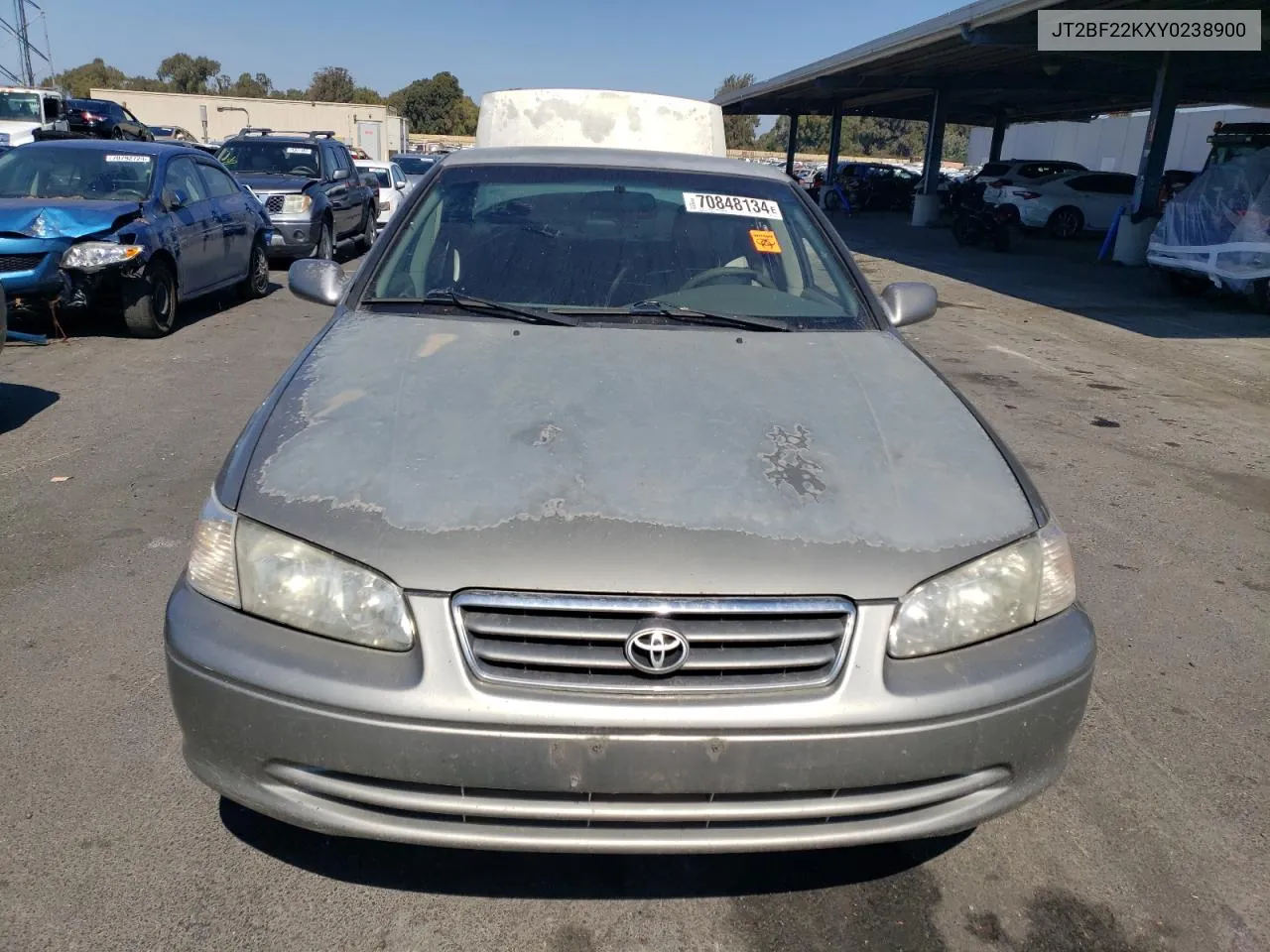 2000 Toyota Camry Ce VIN: JT2BF22KXY0238900 Lot: 70848134