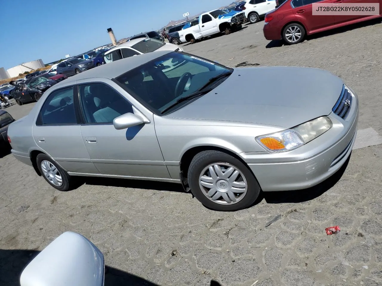 2000 Toyota Camry Ce VIN: JT2BG22K8Y0502628 Lot: 70896294