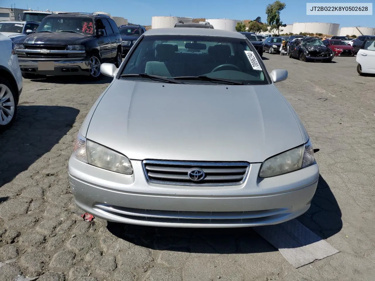 2000 Toyota Camry Ce VIN: JT2BG22K8Y0502628 Lot: 70896294