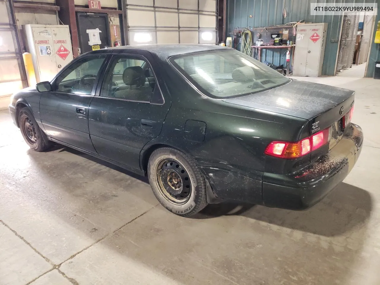 2000 Toyota Camry Ce VIN: 4T1BG22K9YU989494 Lot: 71273164