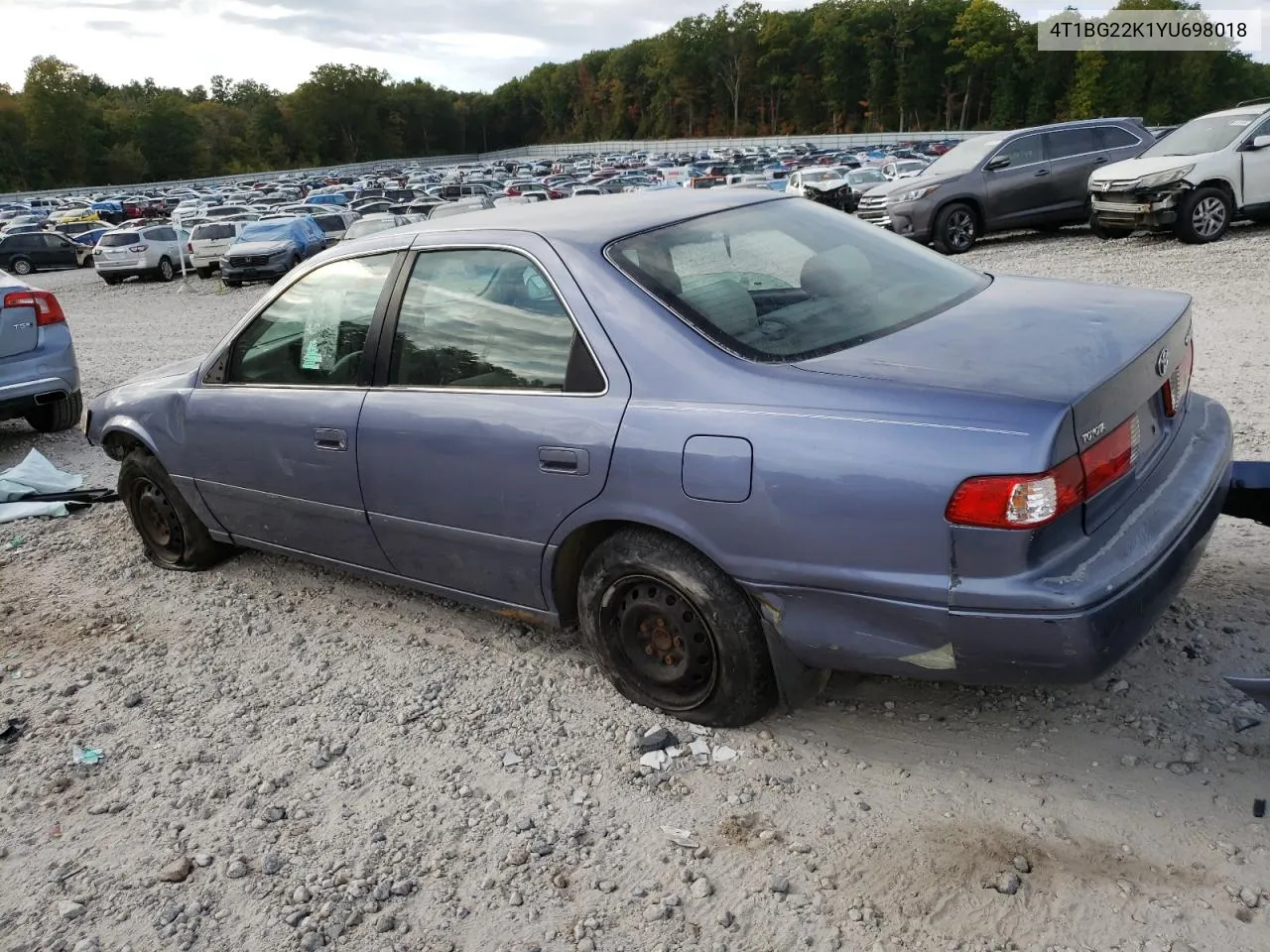 2000 Toyota Camry Ce VIN: 4T1BG22K1YU698018 Lot: 71698604