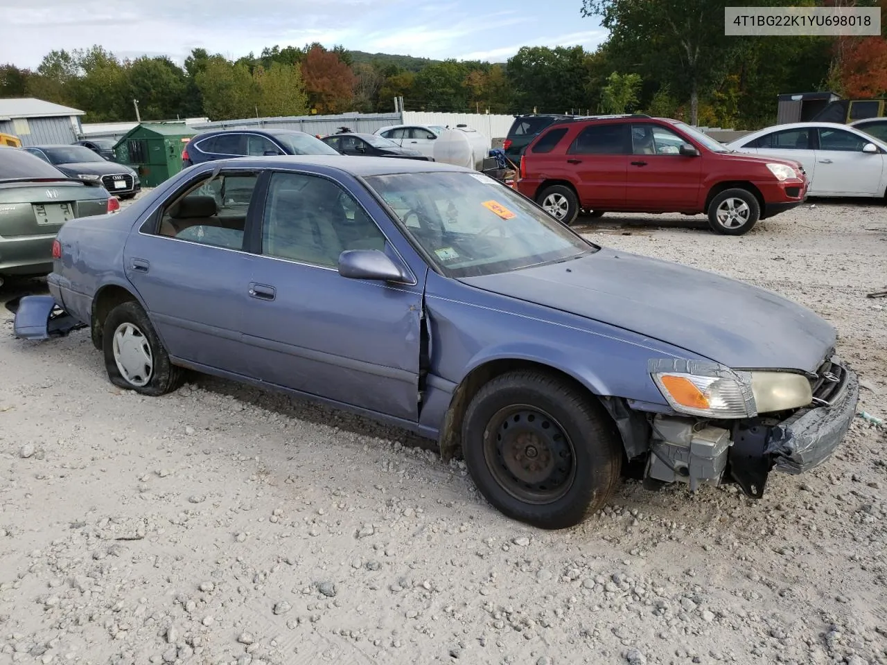 2000 Toyota Camry Ce VIN: 4T1BG22K1YU698018 Lot: 71698604