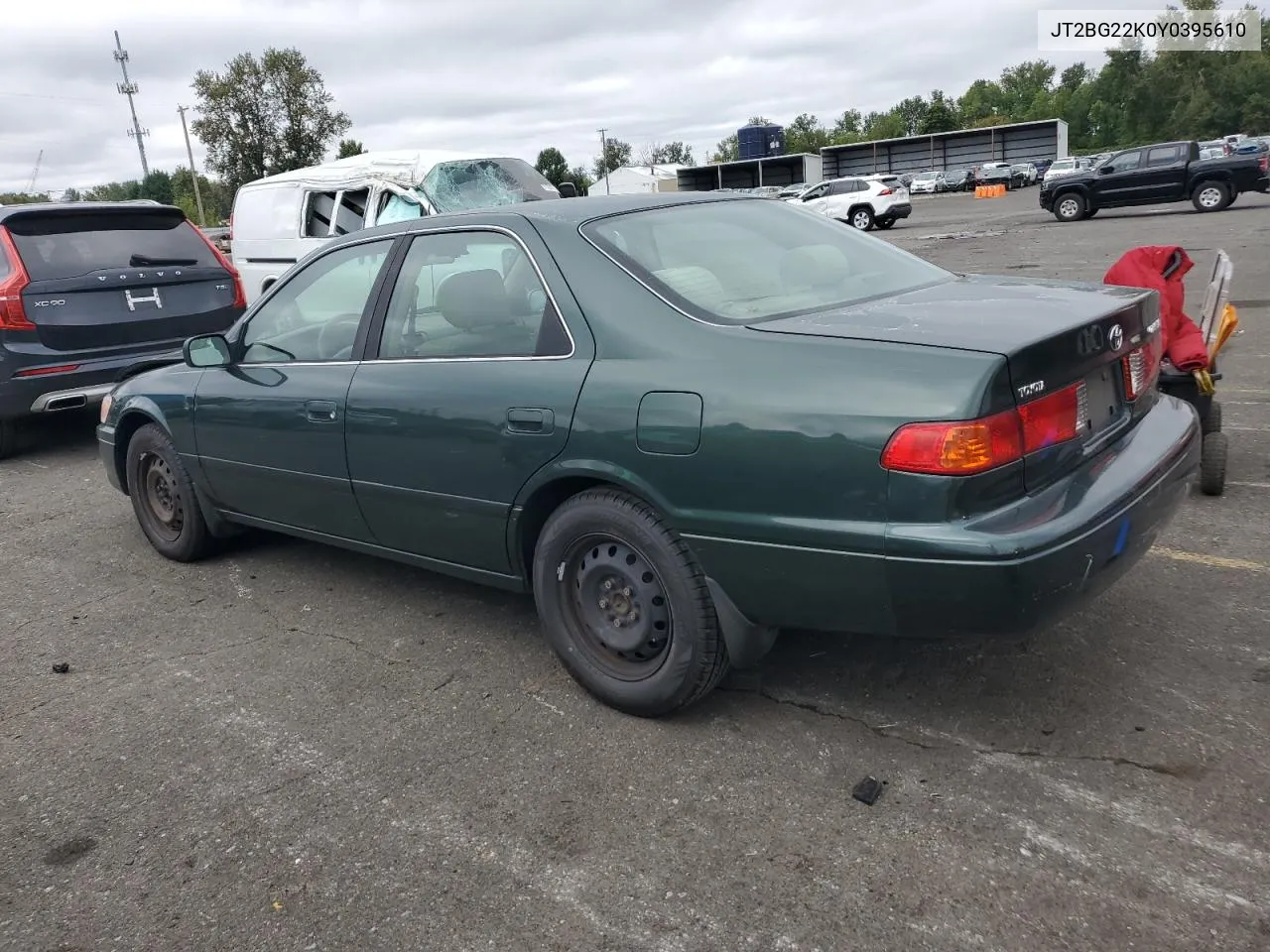 2000 Toyota Camry Ce VIN: JT2BG22K0Y0395610 Lot: 71994474