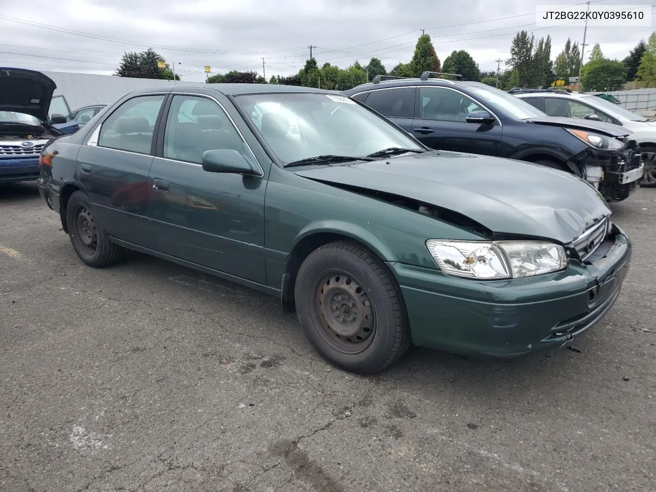 2000 Toyota Camry Ce VIN: JT2BG22K0Y0395610 Lot: 71994474