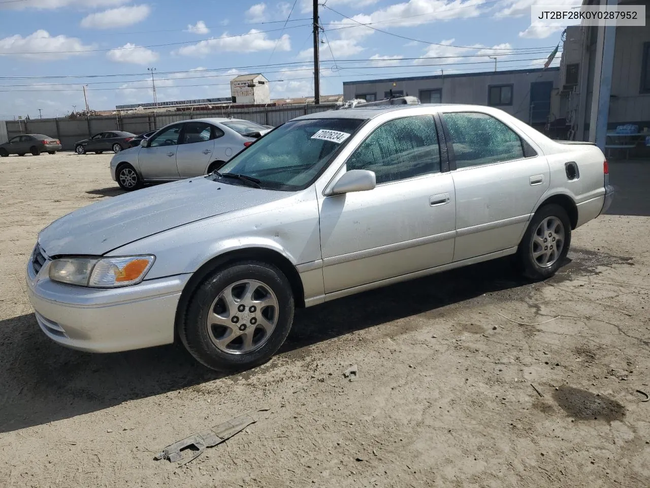 JT2BF28K0Y0287952 2000 Toyota Camry Le