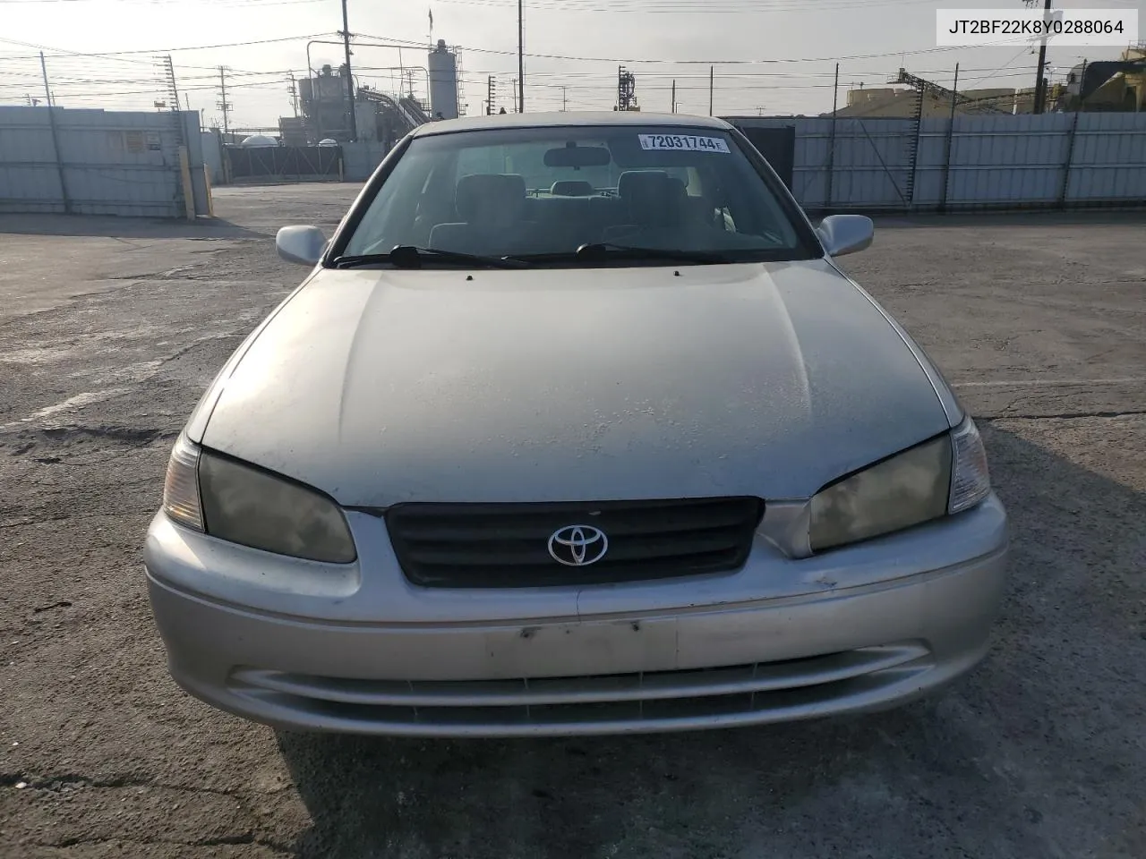 2000 Toyota Camry Ce VIN: JT2BF22K8Y0288064 Lot: 72031744