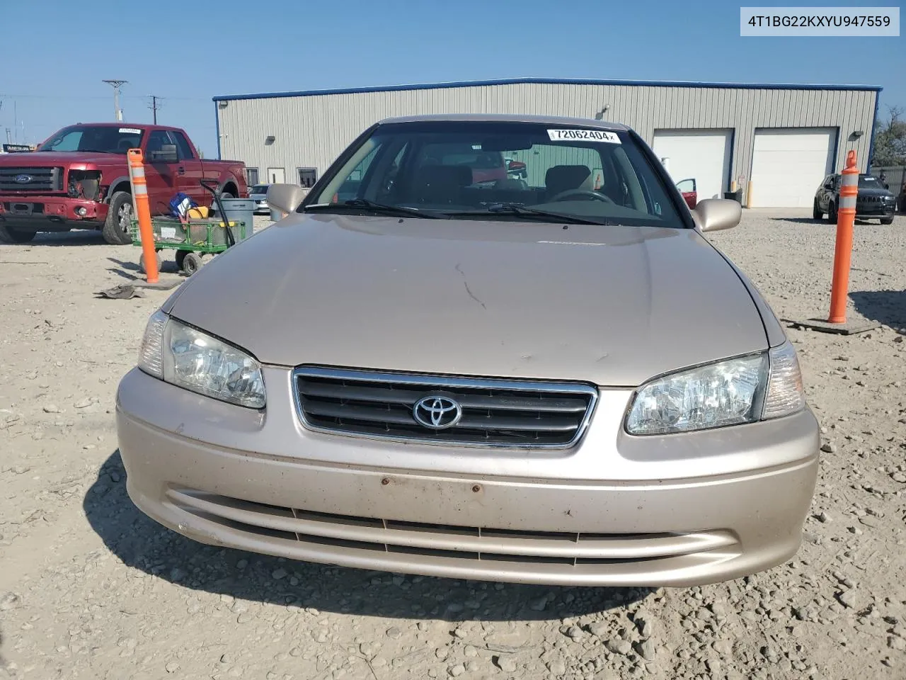 2000 Toyota Camry Ce VIN: 4T1BG22KXYU947559 Lot: 72062404