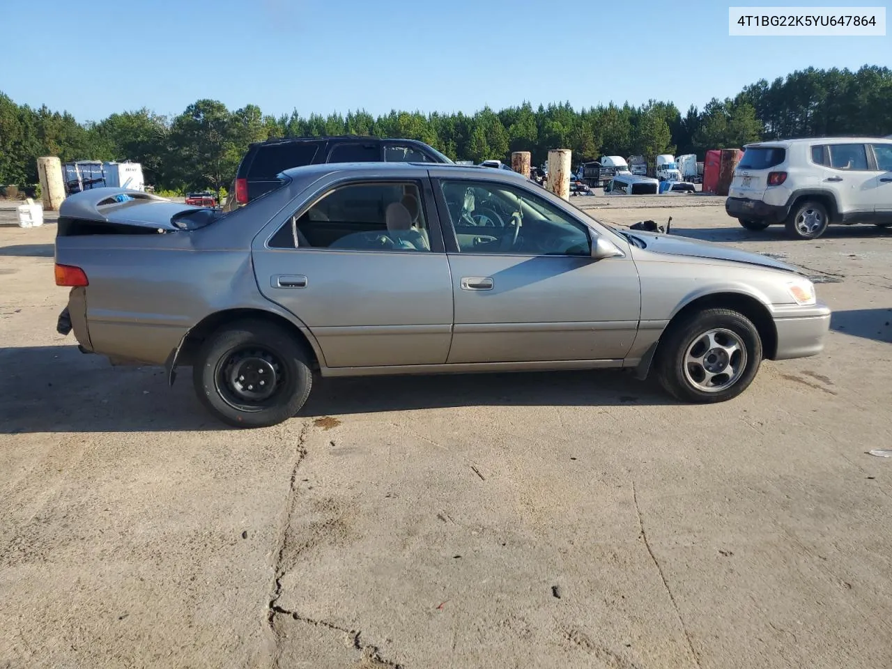 2000 Toyota Camry Ce VIN: 4T1BG22K5YU647864 Lot: 72157004