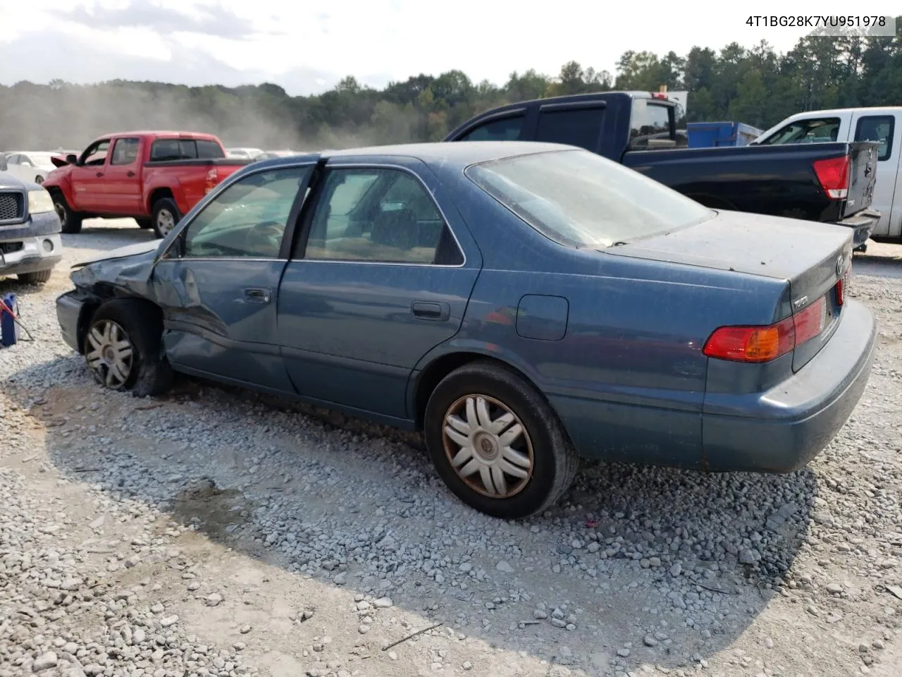 2000 Toyota Camry Ce VIN: 4T1BG28K7YU951978 Lot: 72745404