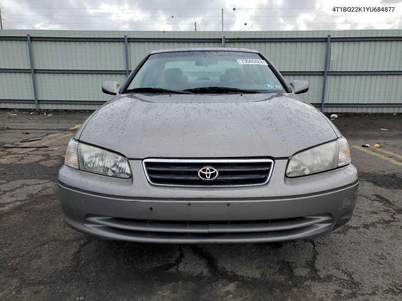 2000 Toyota Camry Ce VIN: 4T1BG22K1YU684877 Lot: 73046424