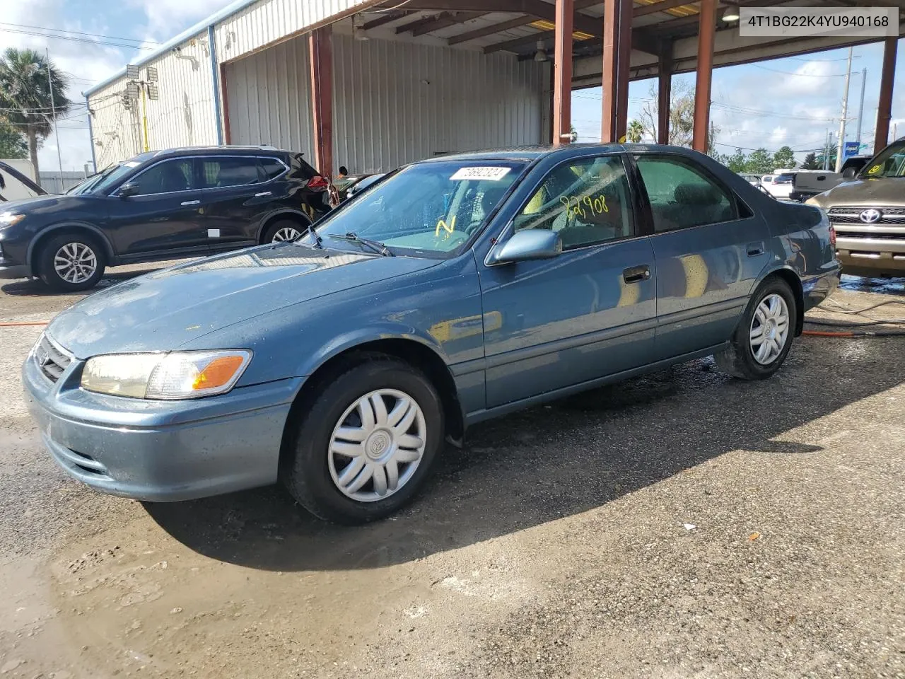 2000 Toyota Camry Ce VIN: 4T1BG22K4YU940168 Lot: 73692324