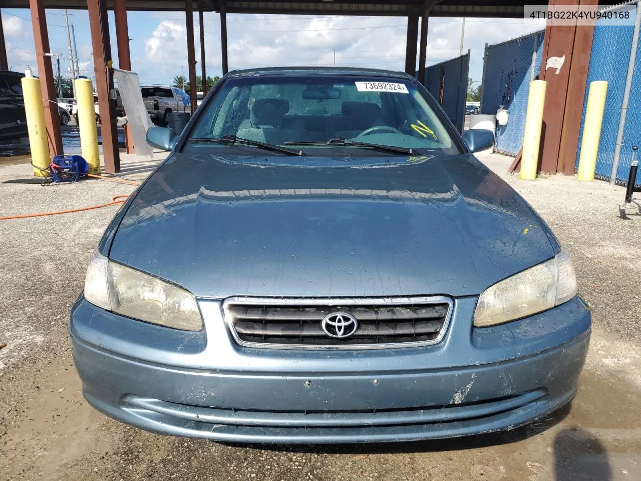 2000 Toyota Camry Ce VIN: 4T1BG22K4YU940168 Lot: 73692324