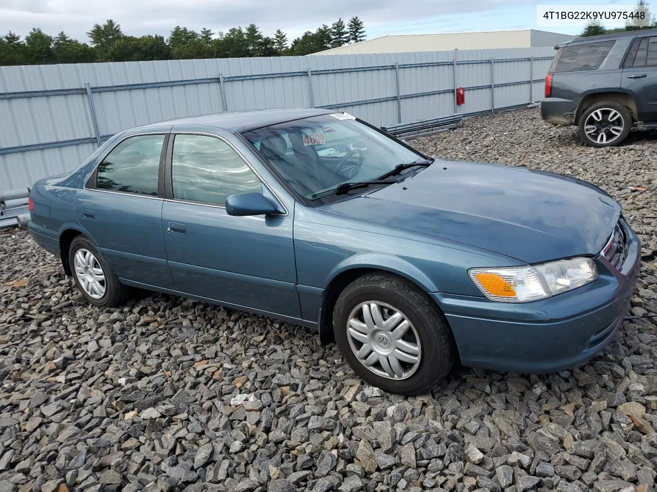 2000 Toyota Camry Ce VIN: 4T1BG22K9YU975448 Lot: 74111844