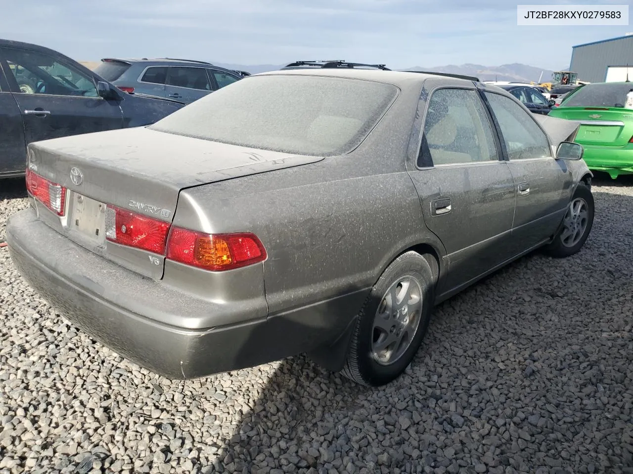 2000 Toyota Camry Le VIN: JT2BF28KXY0279583 Lot: 74277954