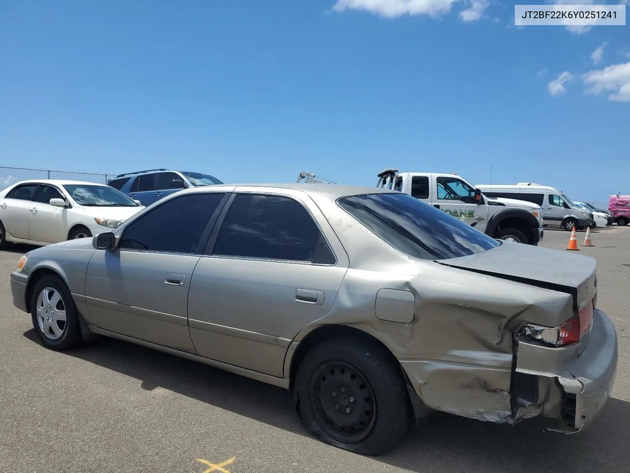 2000 Toyota Camry Ce VIN: JT2BF22K6Y0251241 Lot: 74393314