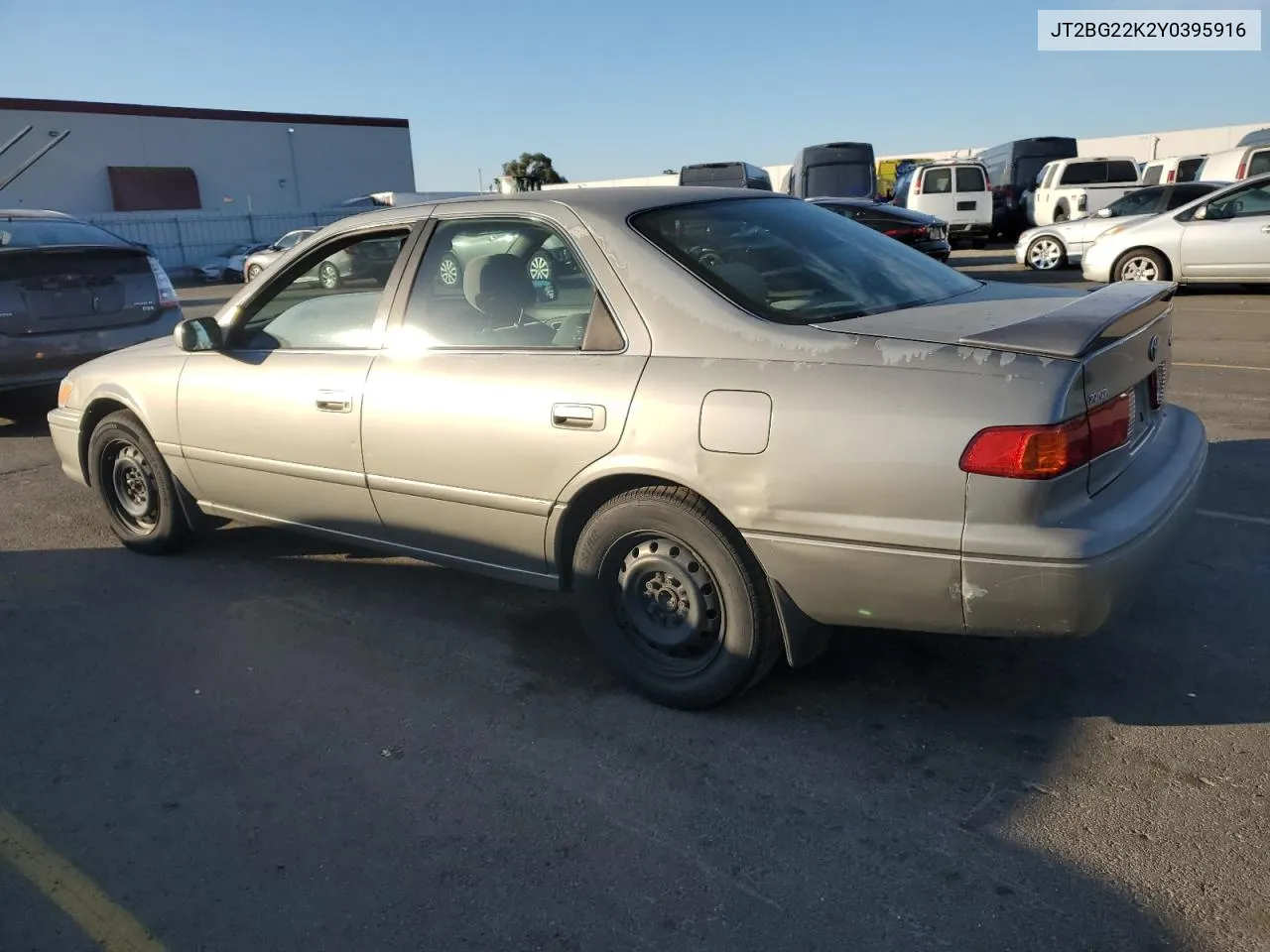 2000 Toyota Camry Ce VIN: JT2BG22K2Y0395916 Lot: 74682964