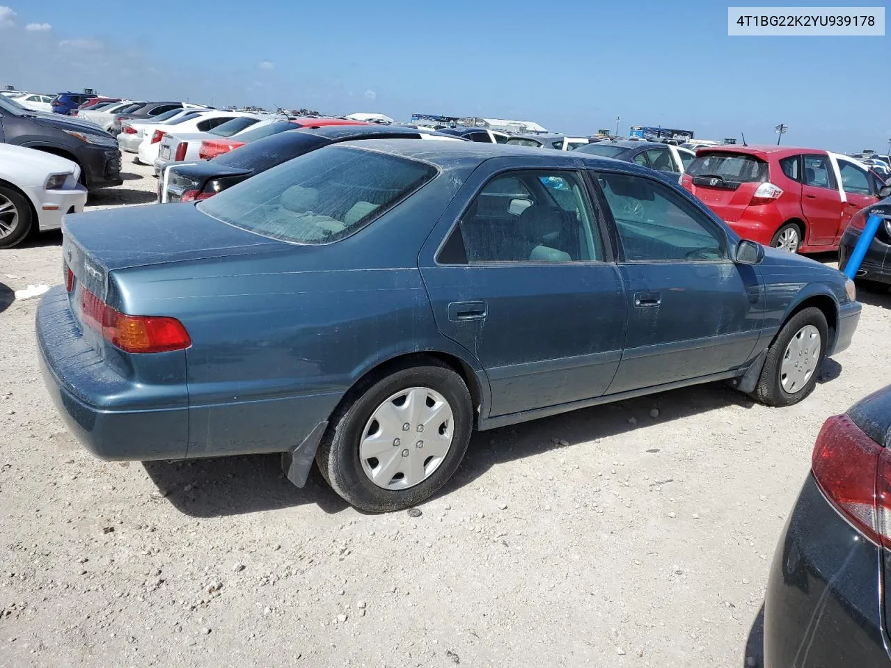 2000 Toyota Camry Ce VIN: 4T1BG22K2YU939178 Lot: 75084584