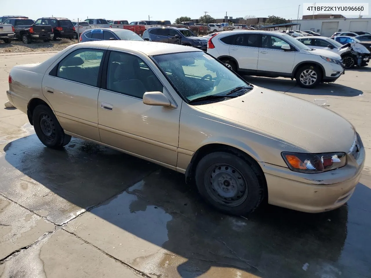 2000 Toyota Camry Le VIN: 4T1BF22K1YU096660 Lot: 75291704