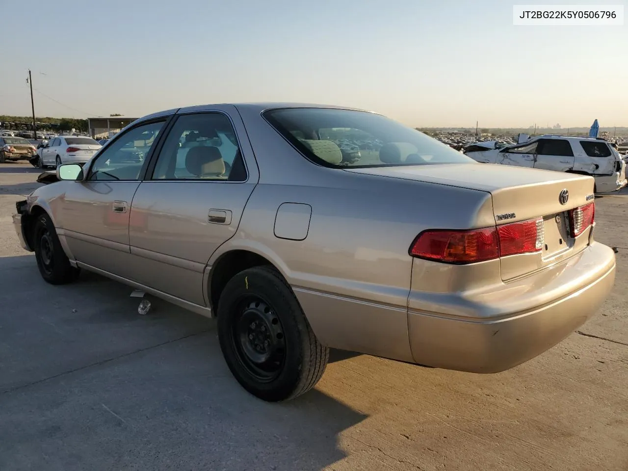 2000 Toyota Camry Ce VIN: JT2BG22K5Y0506796 Lot: 75723104