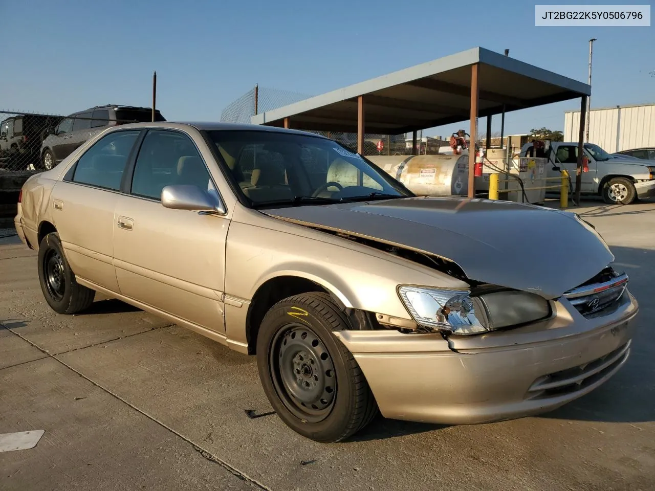 2000 Toyota Camry Ce VIN: JT2BG22K5Y0506796 Lot: 75723104