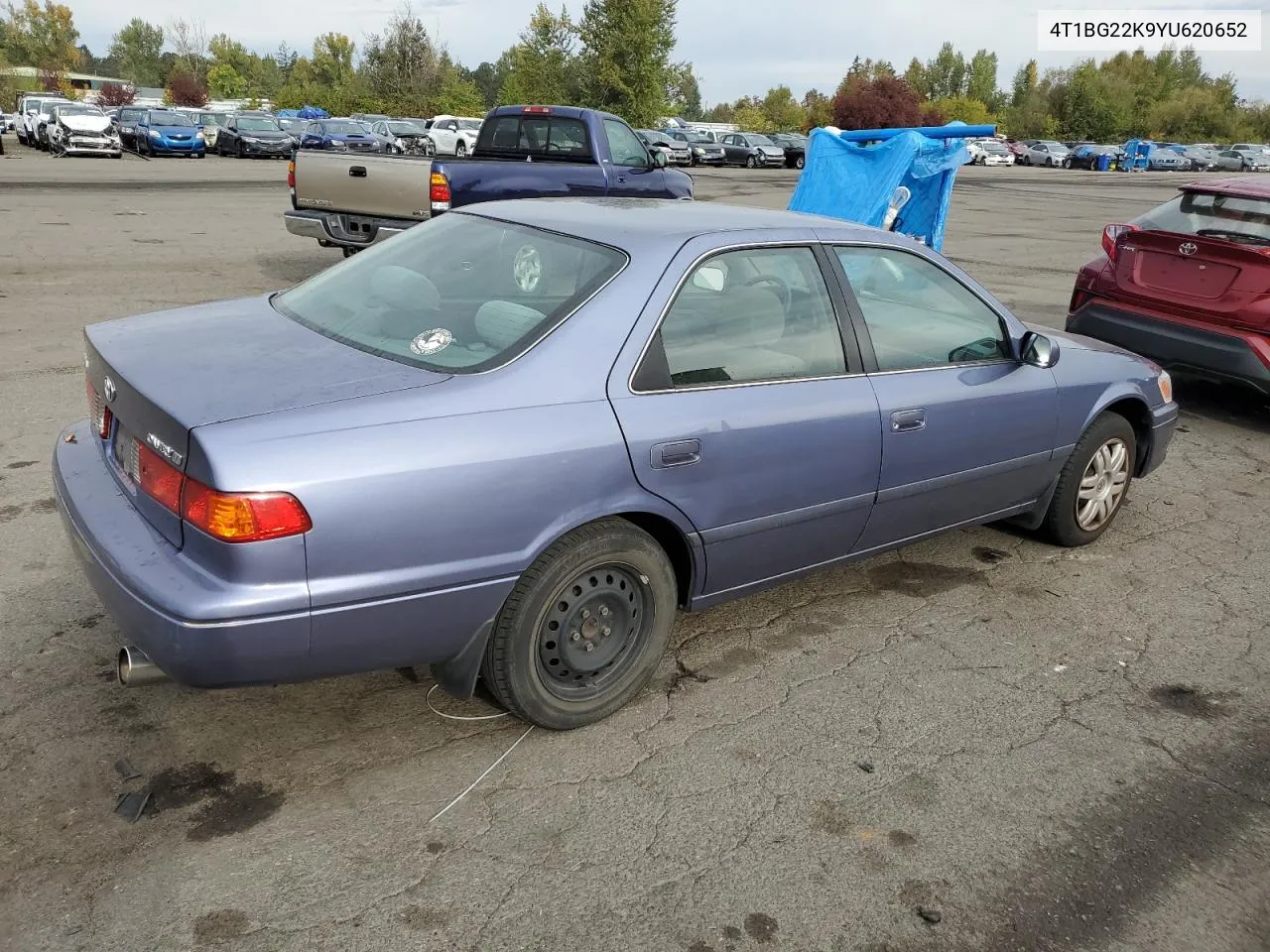 2000 Toyota Camry Ce VIN: 4T1BG22K9YU620652 Lot: 75854834