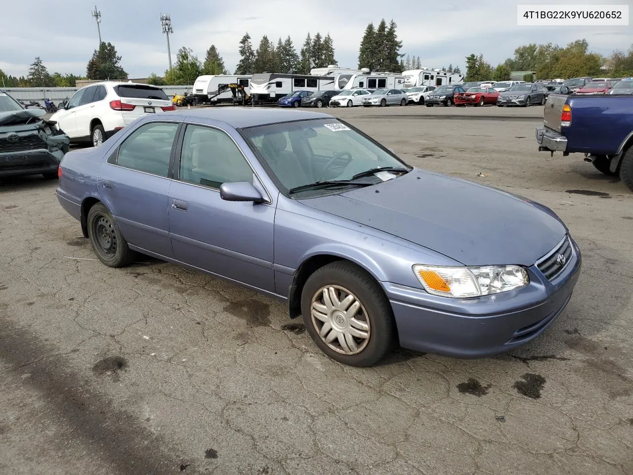 2000 Toyota Camry Ce VIN: 4T1BG22K9YU620652 Lot: 75854834