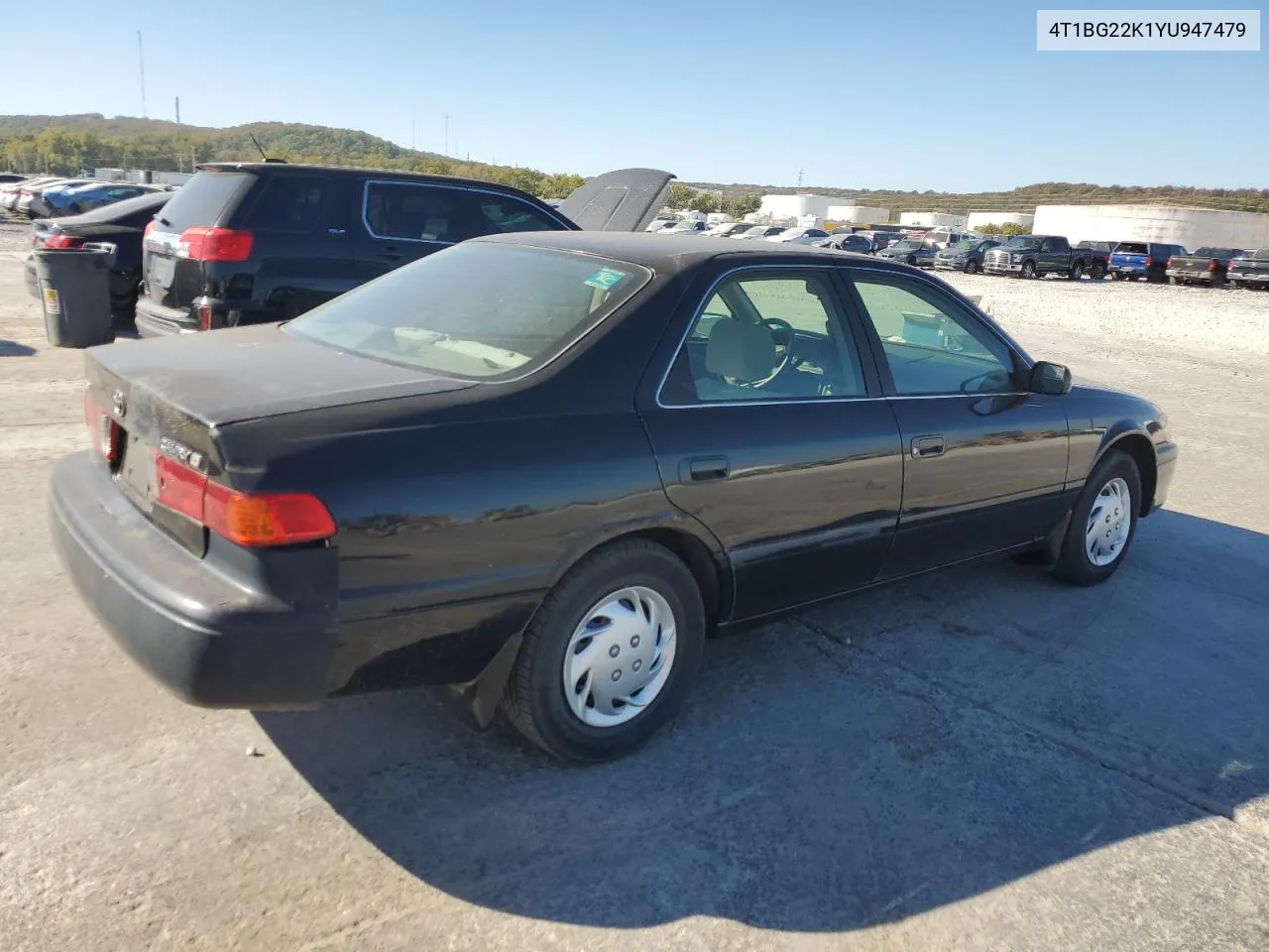 2000 Toyota Camry Ce VIN: 4T1BG22K1YU947479 Lot: 76093854