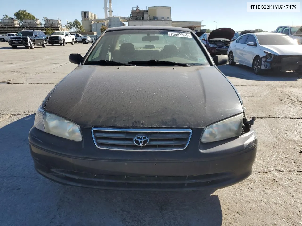 2000 Toyota Camry Ce VIN: 4T1BG22K1YU947479 Lot: 76093854