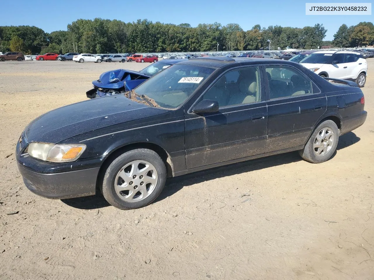 2000 Toyota Camry Ce VIN: JT2BG22K3Y0458232 Lot: 76145114