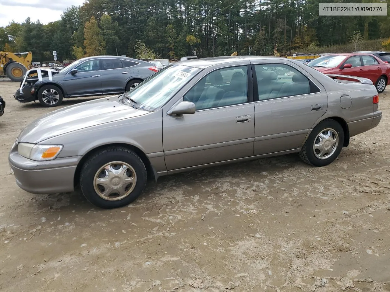 2000 Toyota Camry Le VIN: 4T1BF22K1YU090776 Lot: 76269544