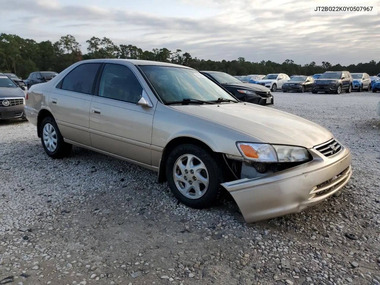 2000 Toyota Camry Ce VIN: JT2BG22K0Y0507967 Lot: 76305414