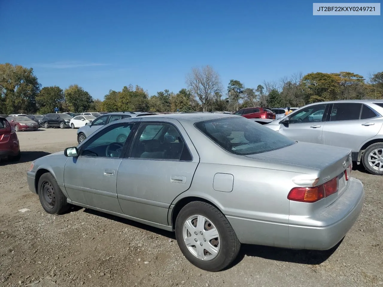 2000 Toyota Camry Ce VIN: JT2BF22KXY0249721 Lot: 76365624