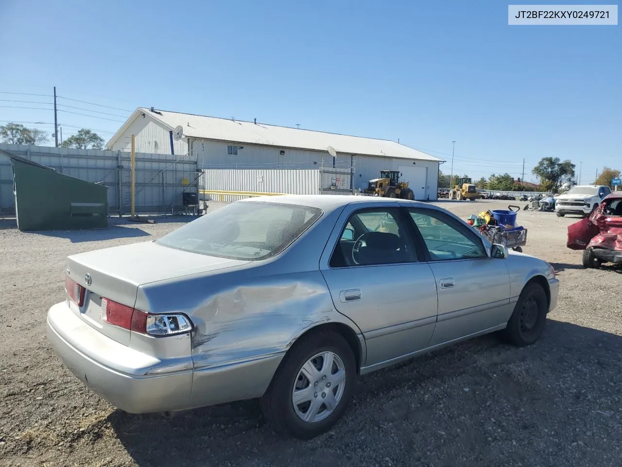 2000 Toyota Camry Ce VIN: JT2BF22KXY0249721 Lot: 76365624