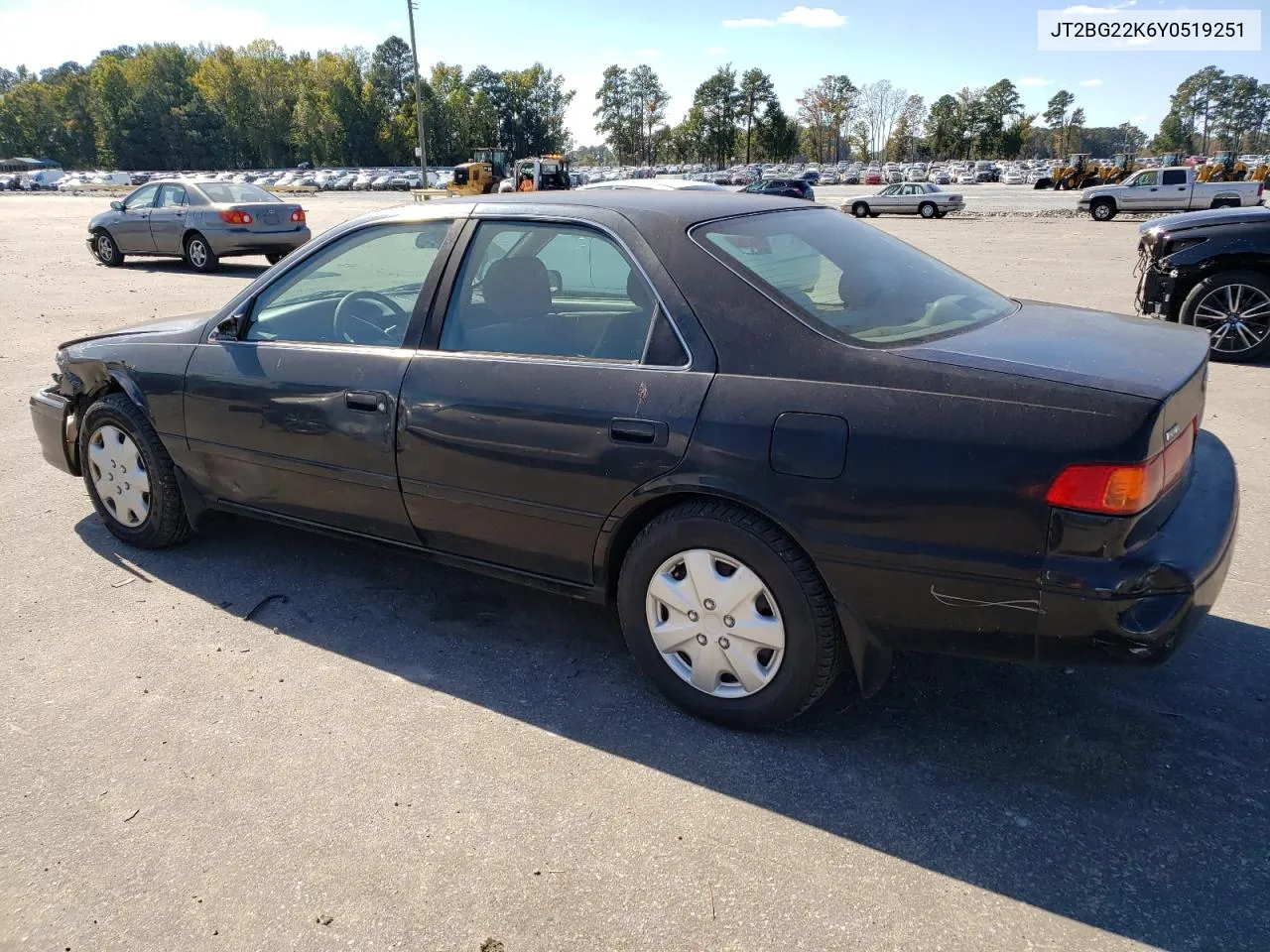 2000 Toyota Camry Ce VIN: JT2BG22K6Y0519251 Lot: 76525634