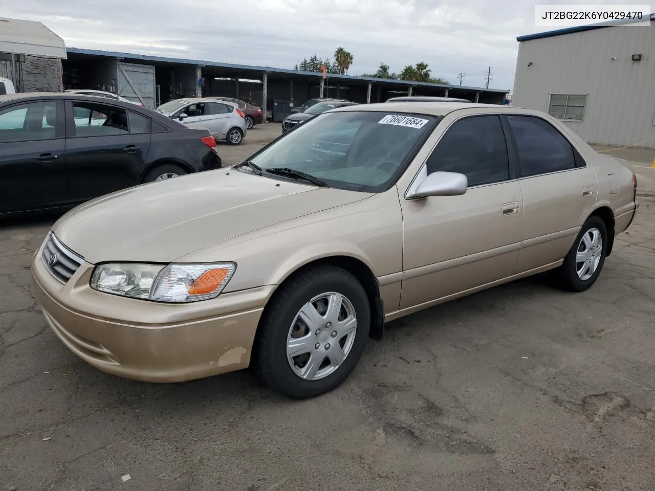 2000 Toyota Camry Ce VIN: JT2BG22K6Y0429470 Lot: 76601684