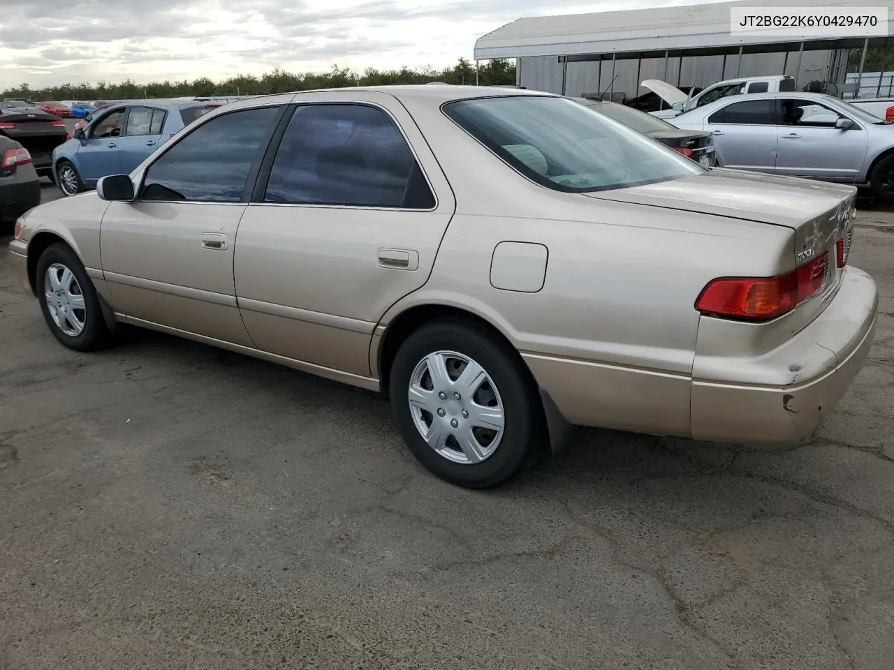 2000 Toyota Camry Ce VIN: JT2BG22K6Y0429470 Lot: 76601684