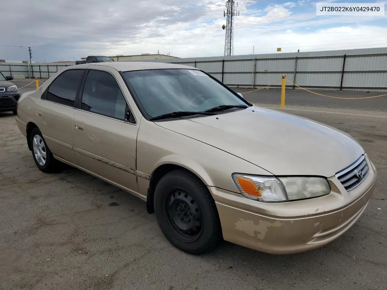 2000 Toyota Camry Ce VIN: JT2BG22K6Y0429470 Lot: 76601684