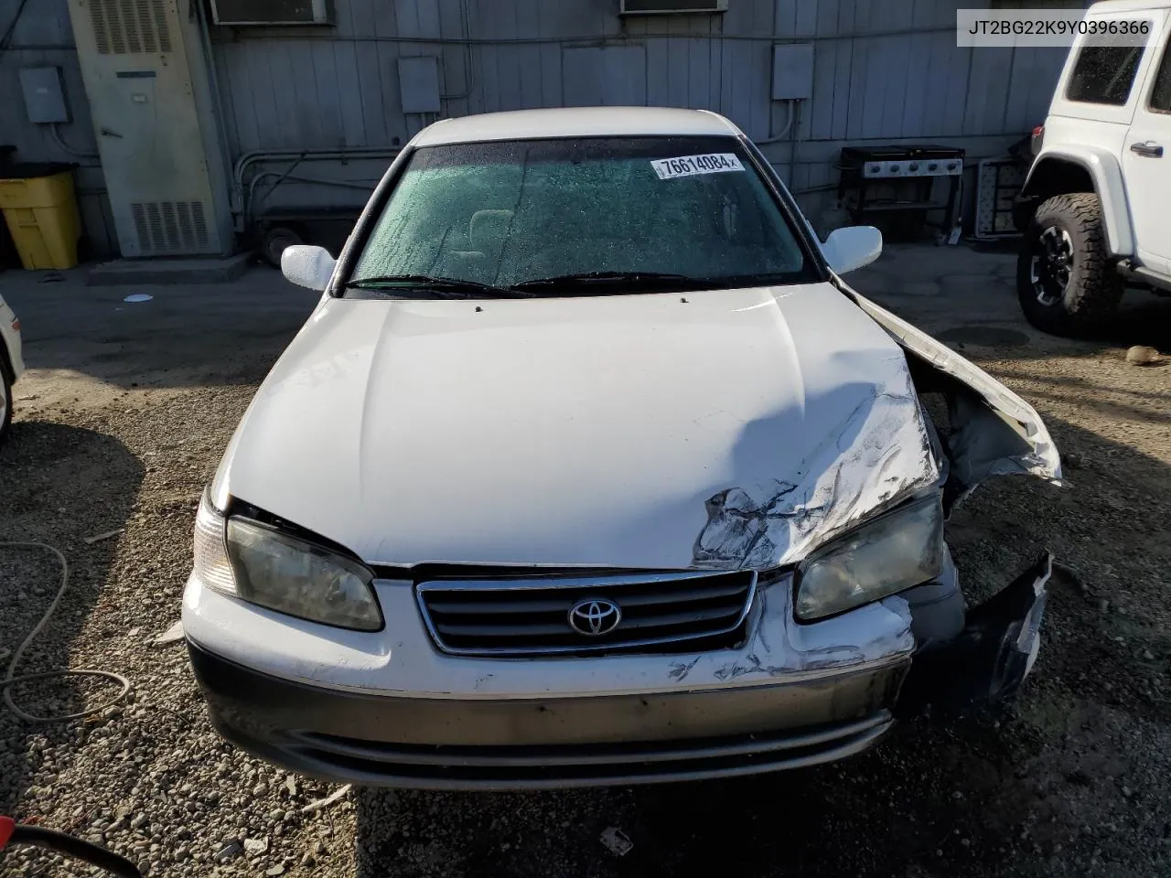 2000 Toyota Camry Ce VIN: JT2BG22K9Y0396366 Lot: 76614084