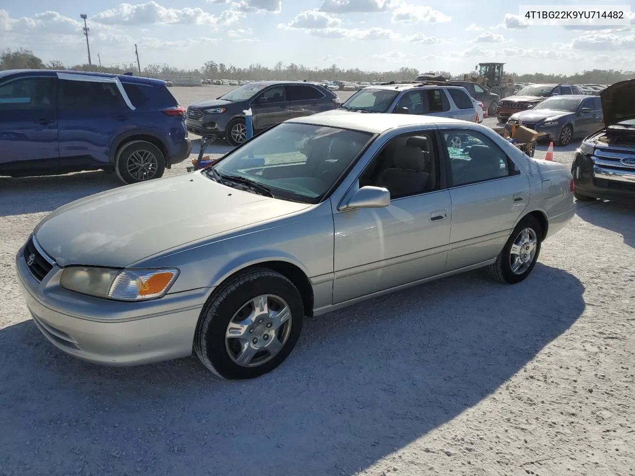 2000 Toyota Camry Ce VIN: 4T1BG22K9YU714482 Lot: 76616084