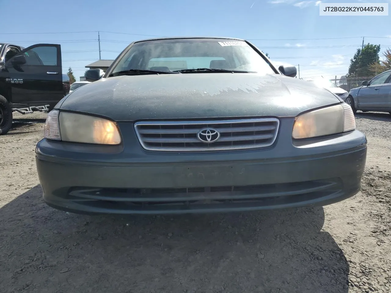 2000 Toyota Camry Ce VIN: JT2BG22K2Y0445763 Lot: 76921454