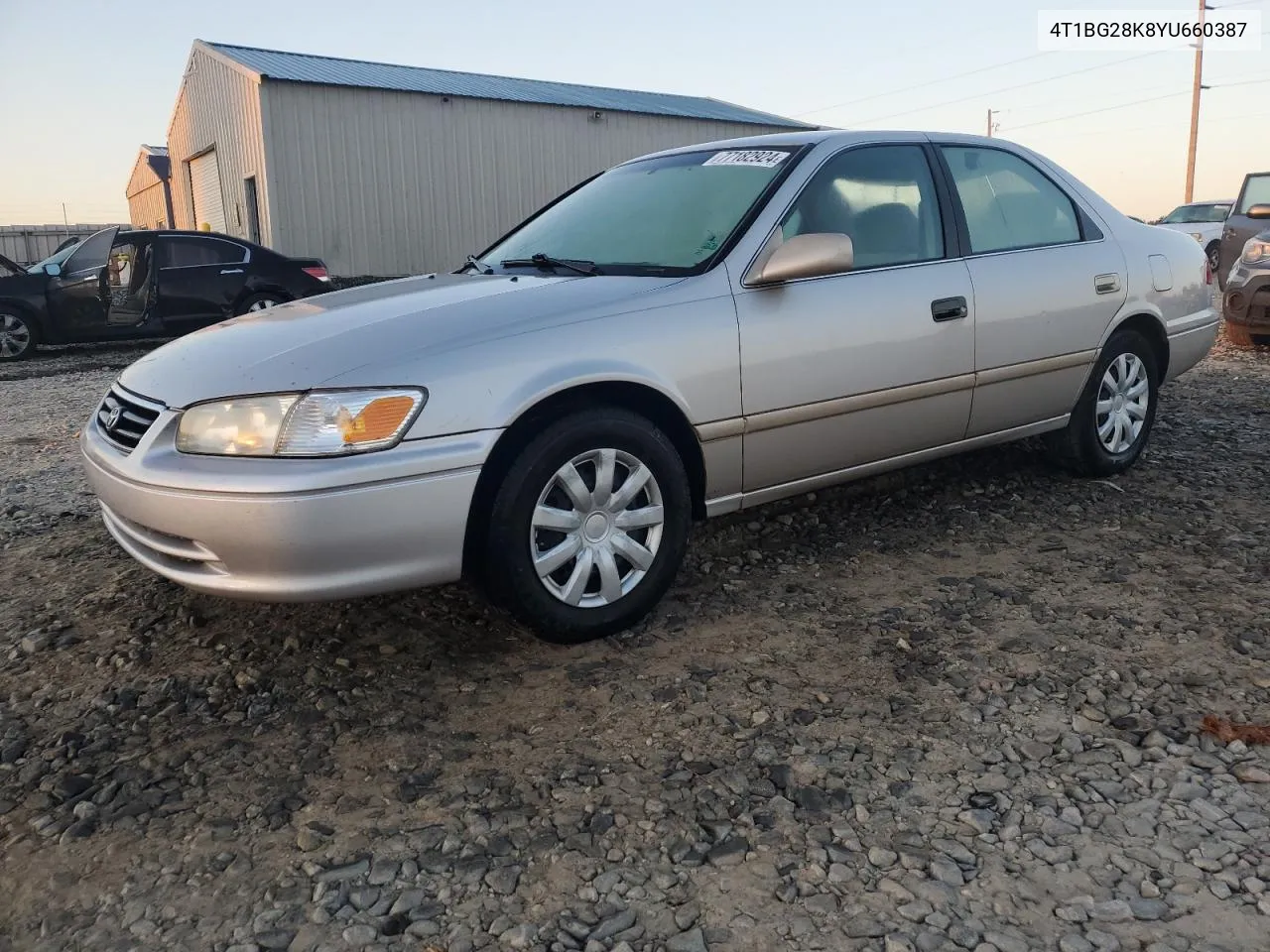 2000 Toyota Camry Ce VIN: 4T1BG28K8YU660387 Lot: 77182924